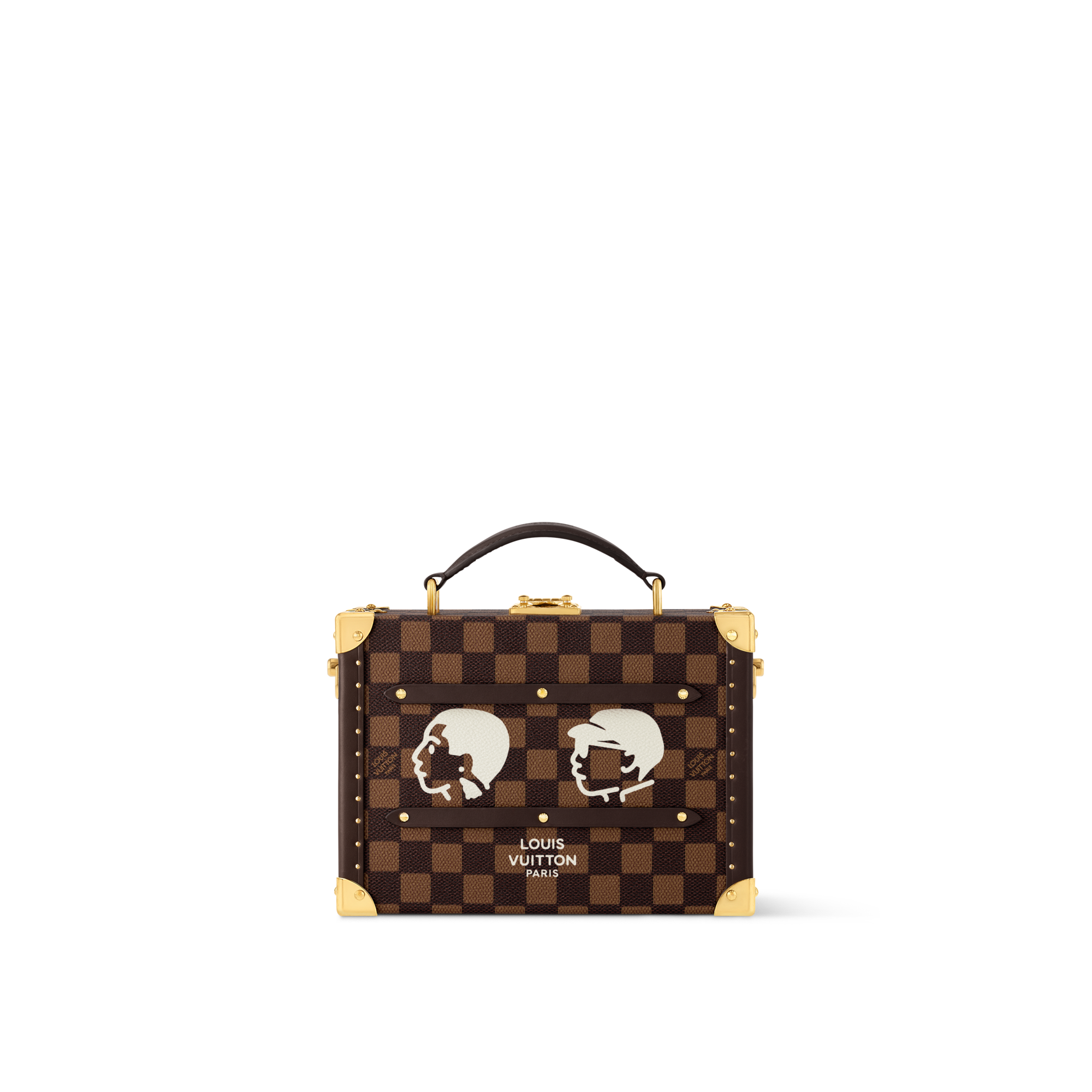 Túi Dạng Hộp Sawagani Trunk Damier Phriendship Damier Other in Rương, Phụ kiện du lịch và Trang trí nội thất