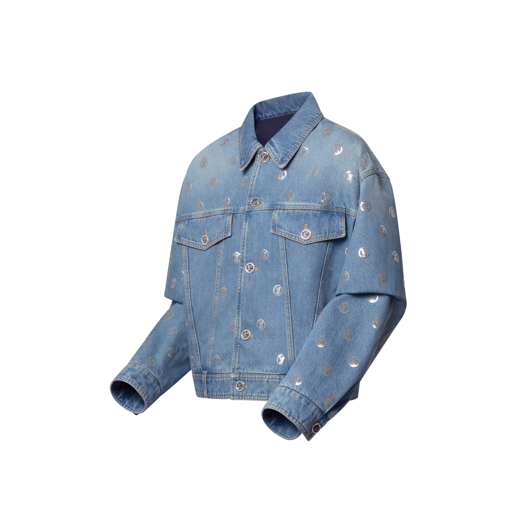 Sequin Signature Denim Jacket  in Đồ Nữ