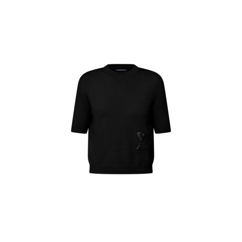 Áo Dệt Kim in Đồ Nữ's Trang phục Áo collections by Louis Vuitton (Thu phóng sản phẩm)