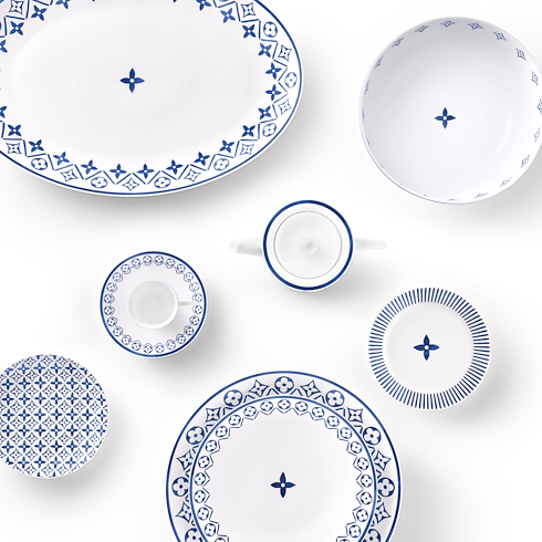 Bộ 2 Tách Cà Phê in Rương, Phụ kiện du lịch và Trang trí nội thất's Trang trí nội thất và Nghệ thuật không gian phòng ăn Nghệ thuật không gian phòng ăn collections by Louis Vuitton (Thu phóng sản phẩm)