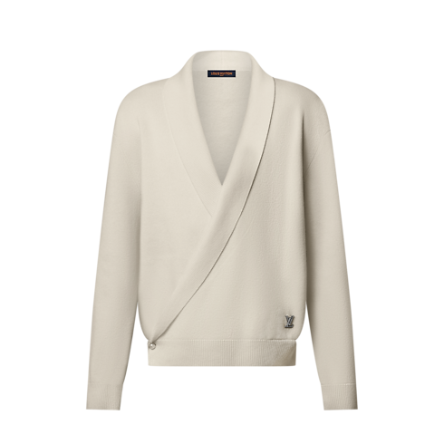 Áo Khoác Dệt Kim in Đồ Nam's Trang phục Tất cả Trang phục collections by Louis Vuitton (Thu phóng sản phẩm)