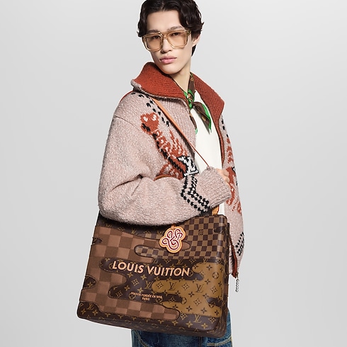 Túi Shopper Tote MM Các loại Monogram Canvas khác in Túi và Phụ kiện bằng da's Túi xách nam Mới nhất collections by Louis Vuitton (Thu phóng sản phẩm)