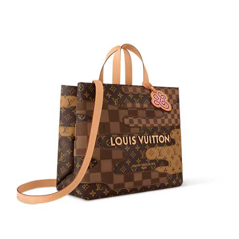 Túi Shopper Tote MM Các loại Monogram Canvas khác in Túi và Phụ kiện bằng da's Túi xách nam Mới nhất collections by Louis Vuitton (Thu phóng sản phẩm)