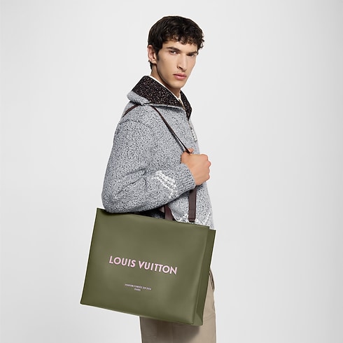 Túi Shopper Tote MM Các loại da khác in Túi và Phụ kiện bằng da's Túi xách nam Mới nhất collections by Louis Vuitton (Thu phóng sản phẩm)