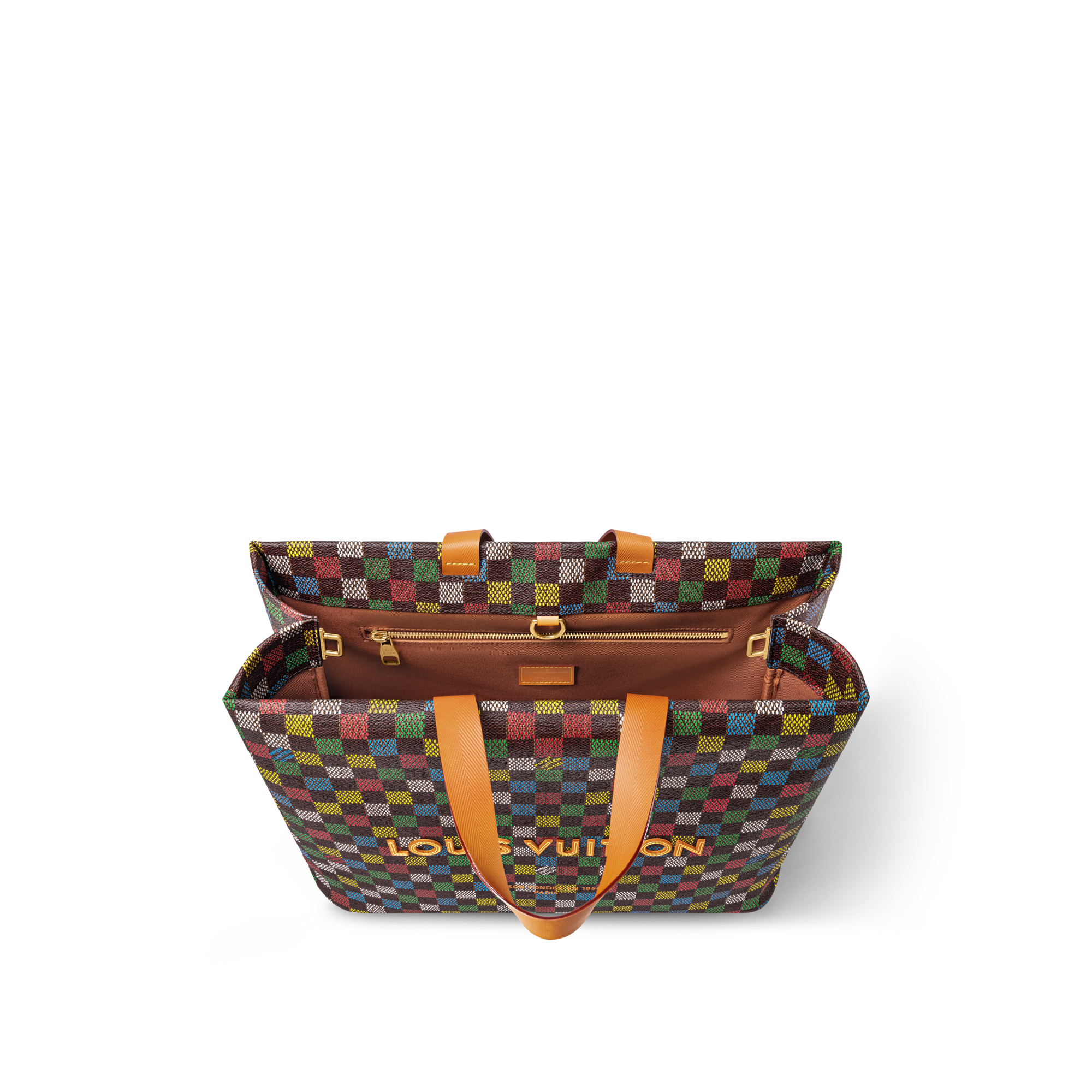 Túi Shopper Tote MM Damier Ebene Canvas in Túi và Phụ kiện bằng da