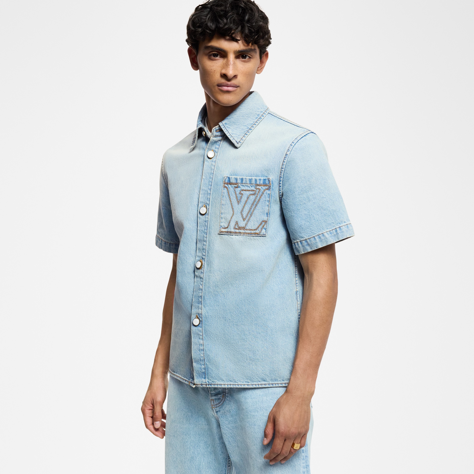 Áo Sơ Mi Denim  in Đồ Nam