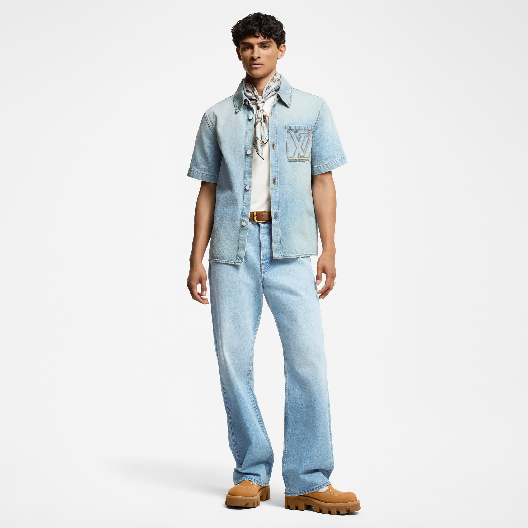 Áo Sơ Mi Denim  in Đồ Nam