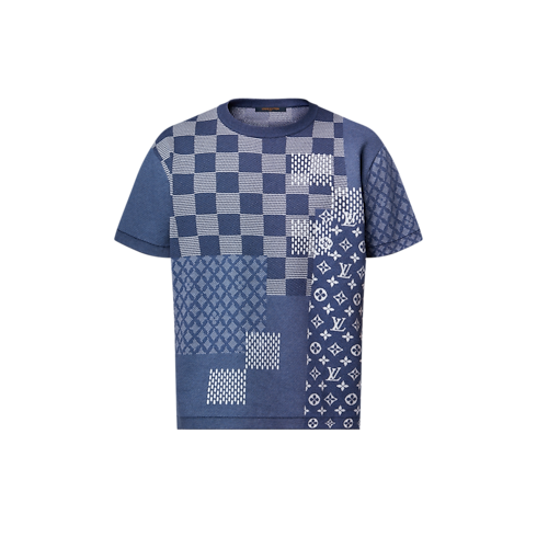 Áo Dệt Kim in Đồ Nam's Trang phục Tất cả Trang phục collections by Louis Vuitton (Thu phóng sản phẩm)