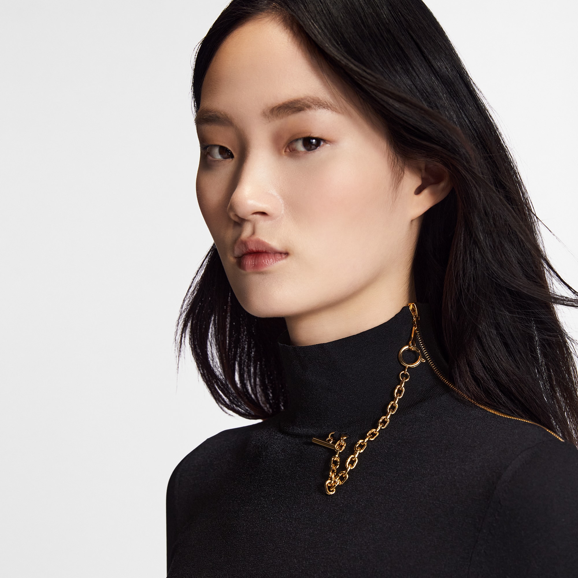 Áo Dệt Kim Cổ Lọ  in Đồ Nữ
