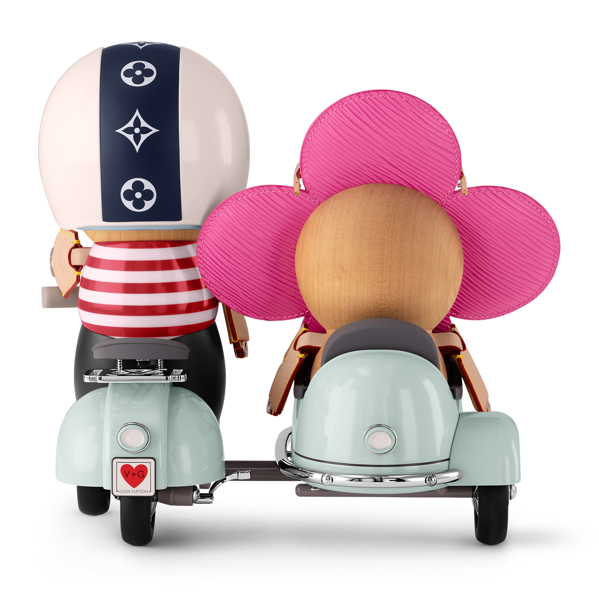 Side Car Vivienne & Gaston Epi in Rương, Phụ kiện du lịch và Trang trí nội thất