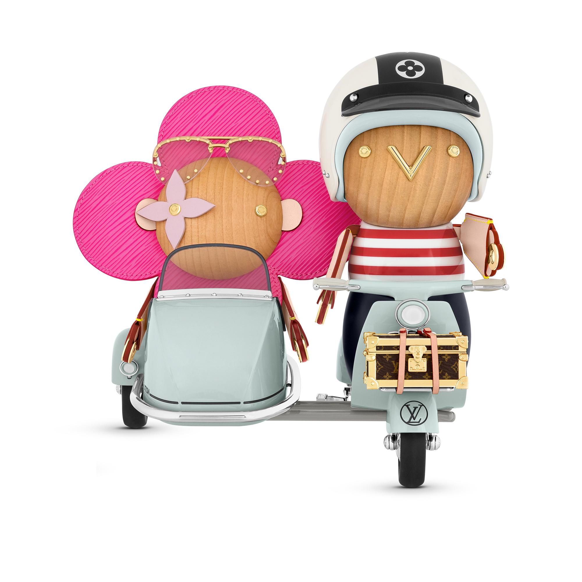 Side Car Vivienne & Gaston Epi in Rương, Phụ kiện du lịch và Trang trí nội thất