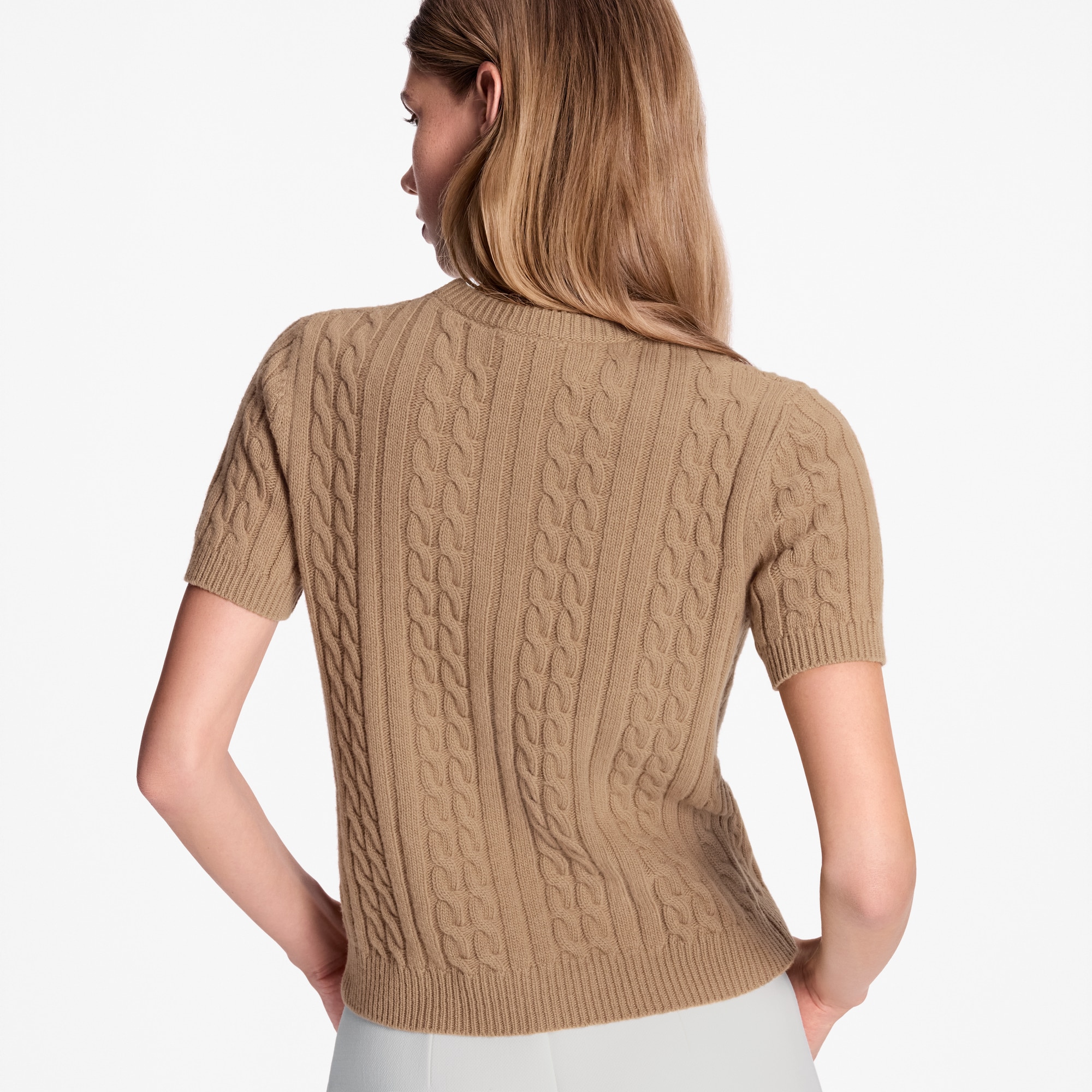 Signature Cable Knit Top  in Đồ Nữ