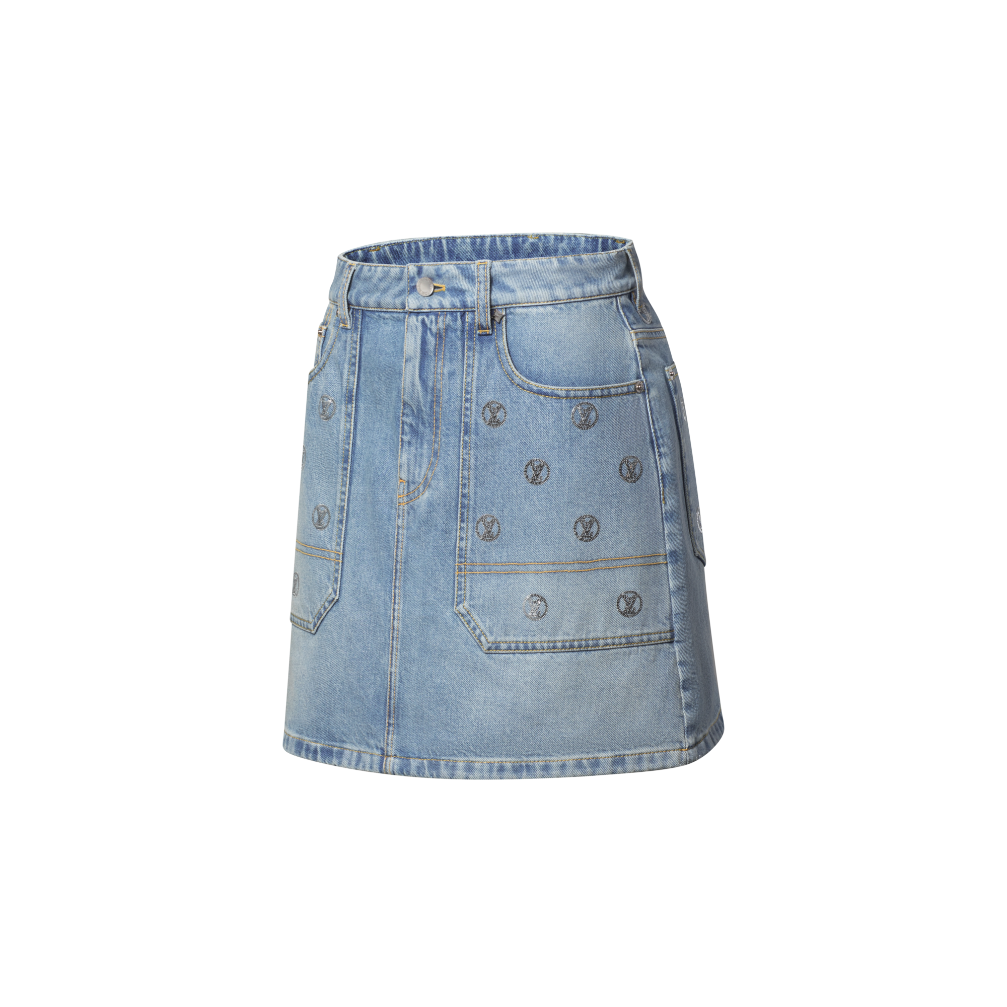 Signature Sequin Denim Mini Skirt  in Đồ Nữ