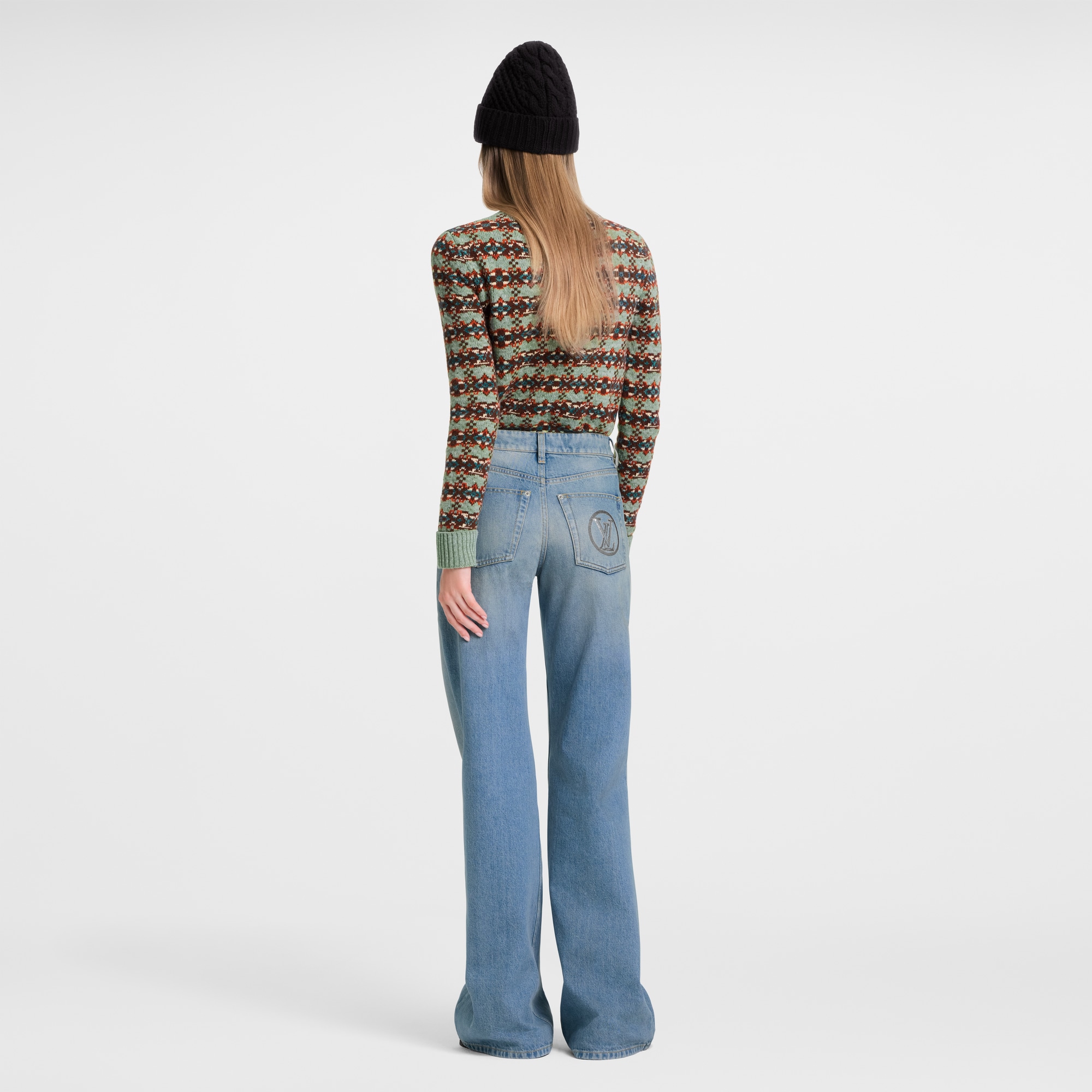 Signature Sequin Slim-Fit Jeans   in Đồ Nữ