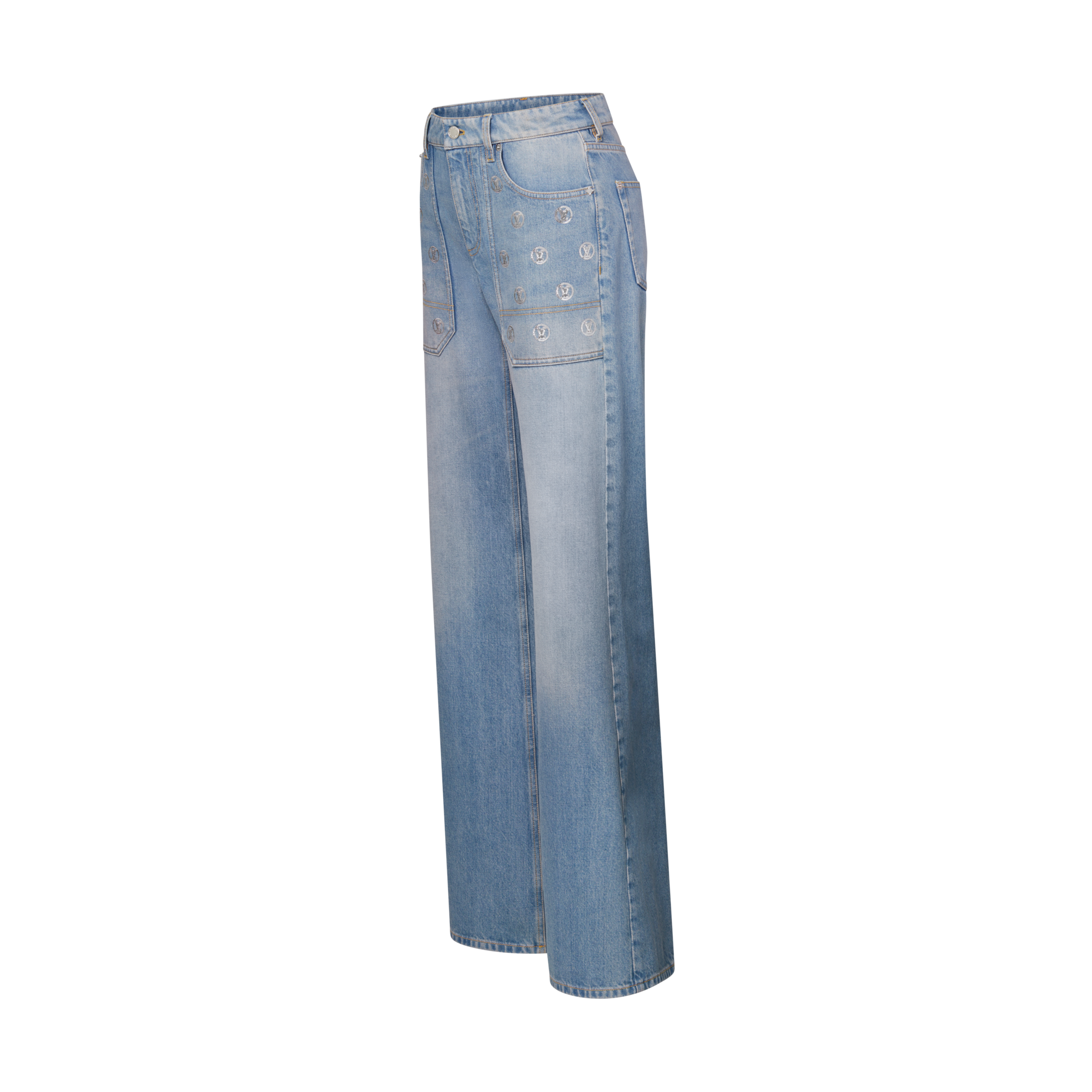 Signature Sequin Slim-Fit Jeans   in Đồ Nữ