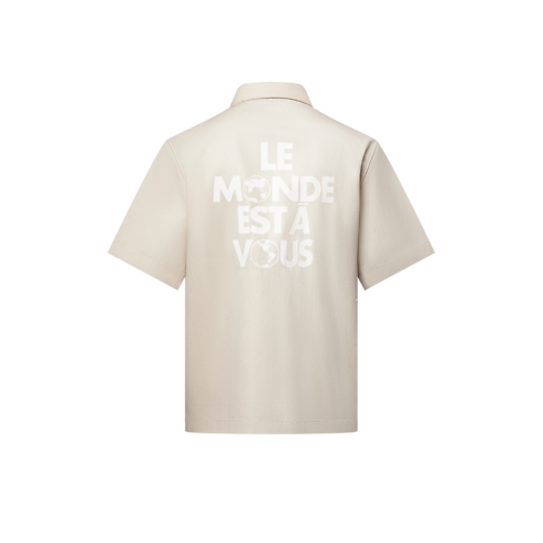 Áo Sơ Mi in Đồ Nam's Trang phục Áo sơ mi collections by Louis Vuitton (Thu phóng sản phẩm)