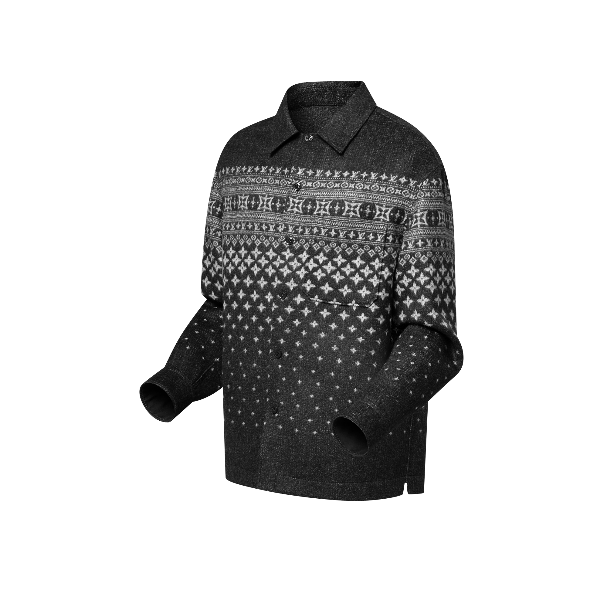 Áo Sơ Mi Dáng Rộng  in Đồ Nam