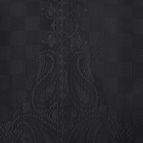 Áo Sơ Mi Lụa in Đồ Nam's Trang phục Áo sơ mi collections by Louis Vuitton (Thu phóng sản phẩm)