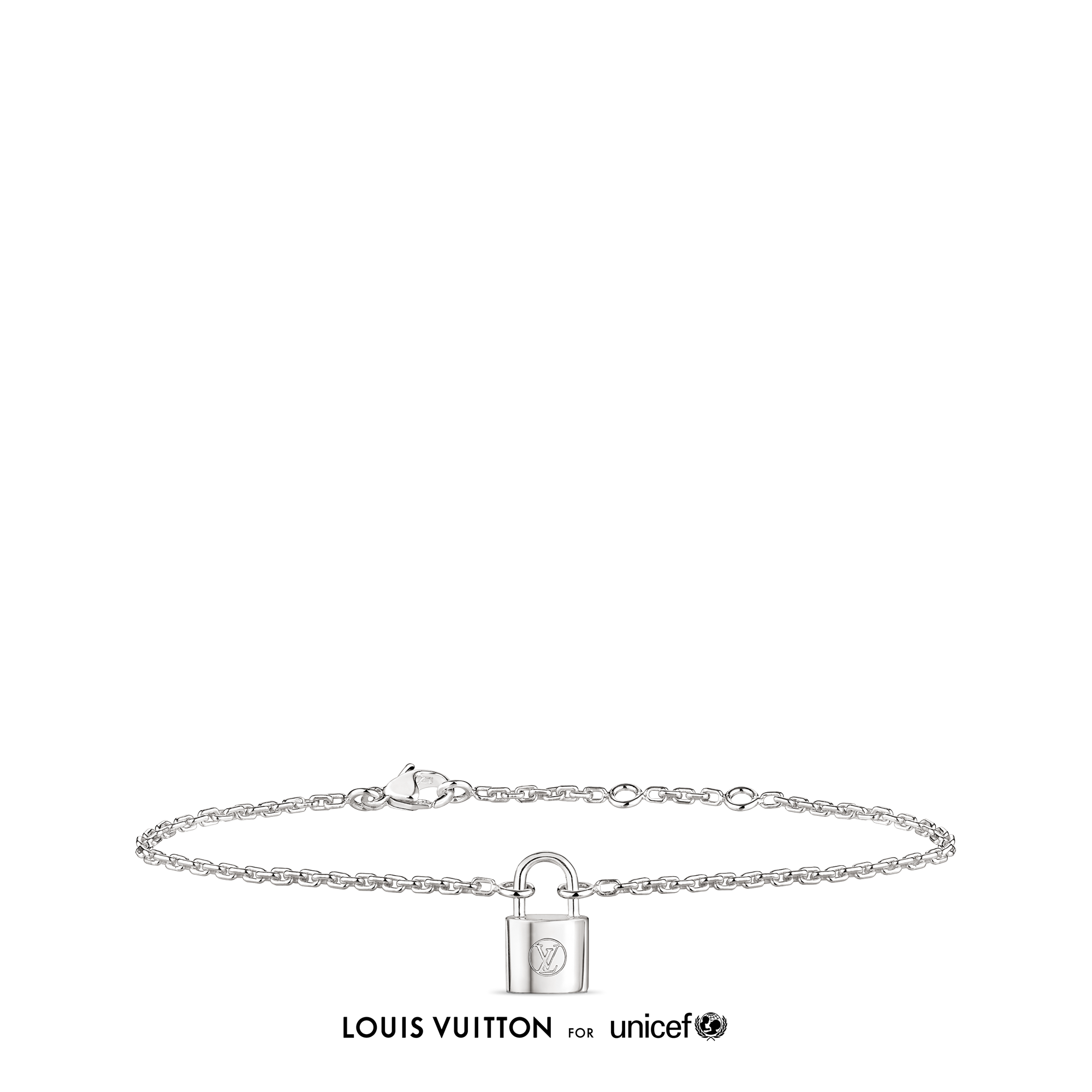 Vòng Tay Silver Lockit  in Trang sức