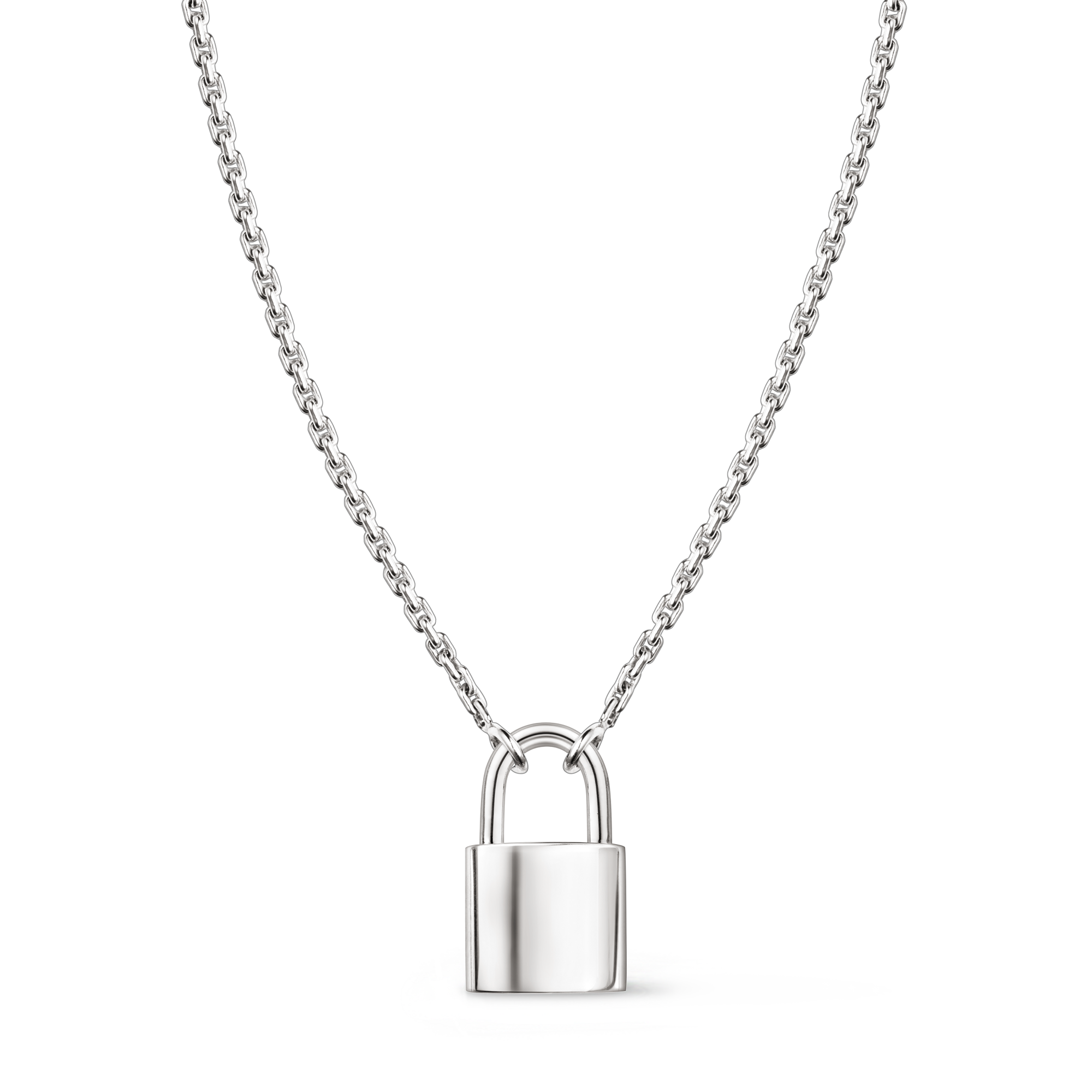 Vòng Cổ Silver Lockit  in Trang sức