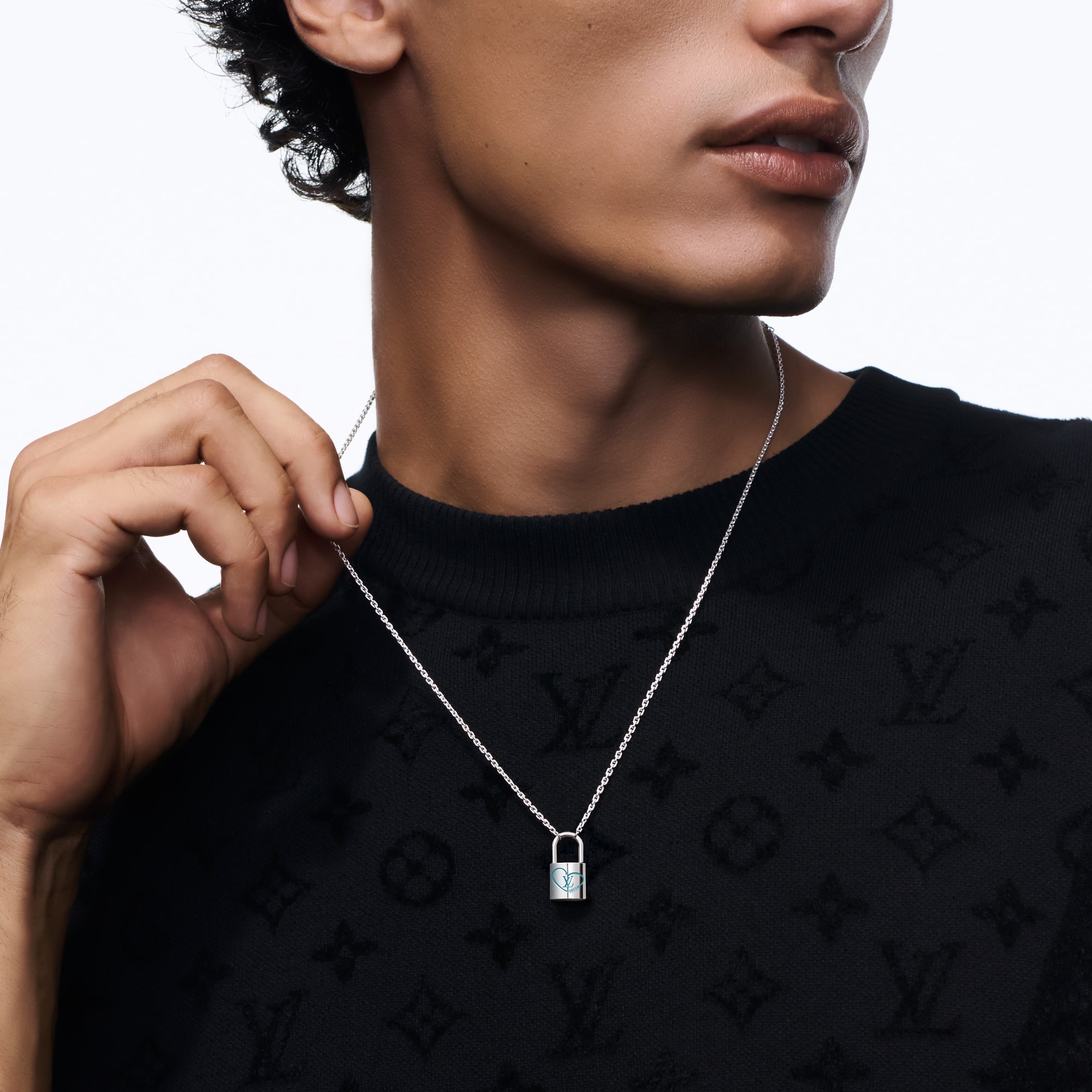 Vòng Cổ Silver Lockit x Felix  in Trang sức