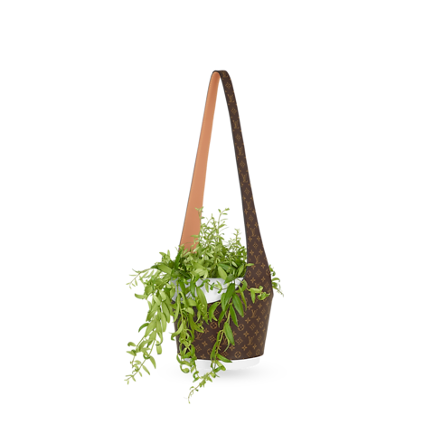 Chậu Floral Pot - Damien Langlois-Meurine Monogram in Rương, Phụ kiện du lịch và Trang trí nội thất's Trang trí nội thất và Nghệ thuật không gian phòng ăn Đồ trang trí collections by Louis Vuitton (Thu phóng sản phẩm)