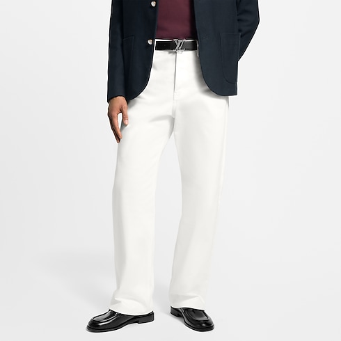 Quần Jean in Đồ Nam's Trang phục Đồ Denim collections by Louis Vuitton (Thu phóng sản phẩm)