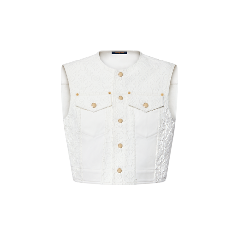 Áo Khoác Denim in Đồ Nữ's Trang phục Áo khoác ngoài collections by Louis Vuitton (Thu phóng sản phẩm)