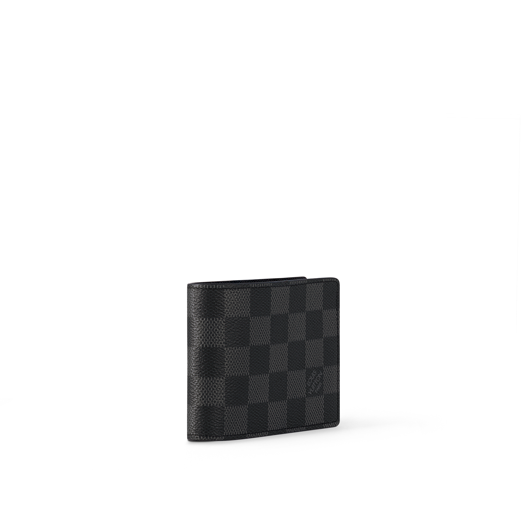Ví Slender Damier Graphite Canvas in Đồ Nam