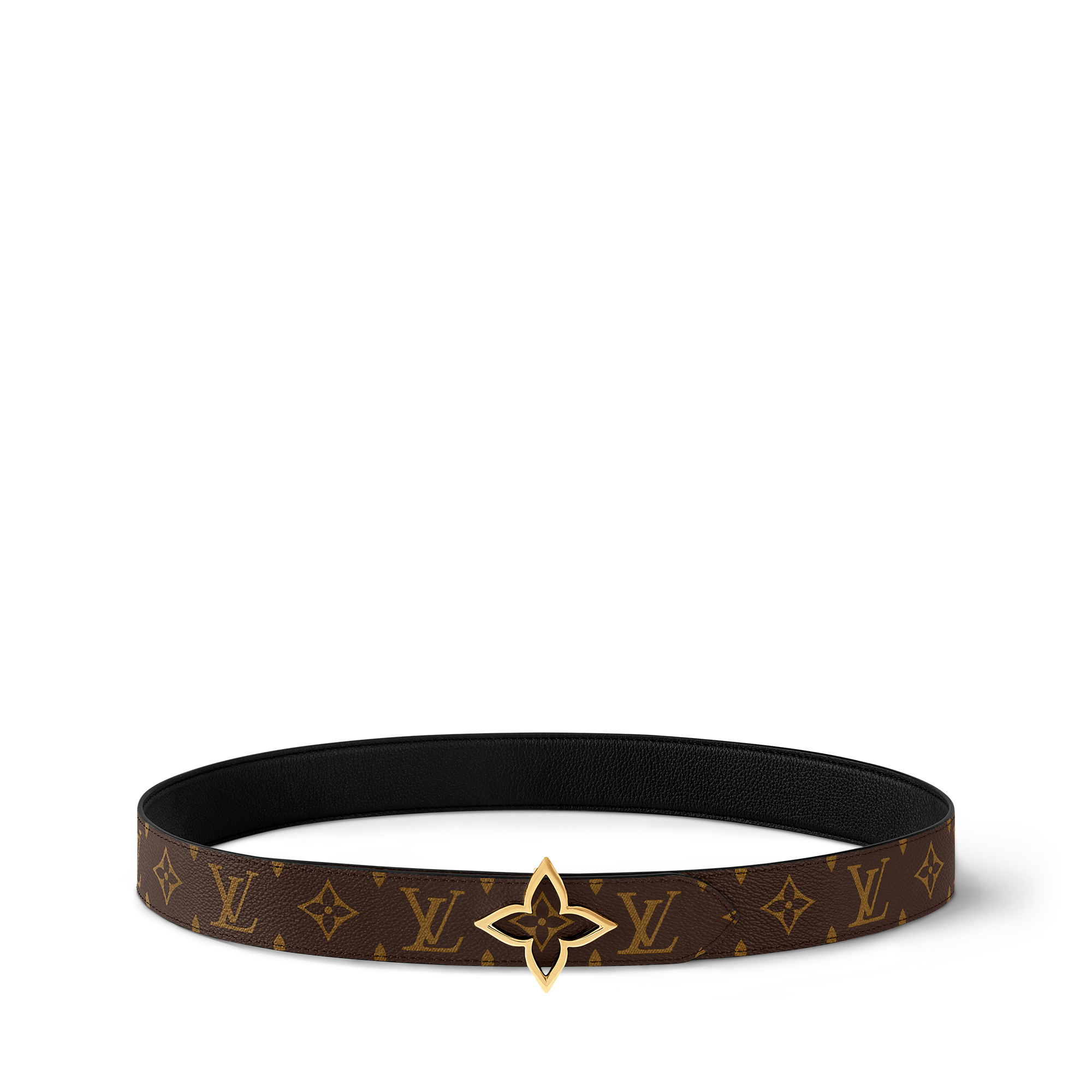 Thắt Lưng Hai Mặt Slim Flower 35MM Monogram in Đồ Nữ