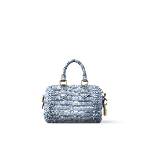 Túi Speedy Bandoulière 18 Da cá sấu mờ in Les Extraordinaires's Da quý hiếm City Bags dành cho Nam collections by Louis Vuitton (Thu phóng sản phẩm)
