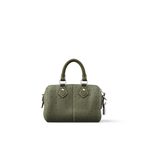 Túi Speedy Bandoulière 18 Autruche in Les Extraordinaires's Da quý hiếm City Bags dành cho Nam collections by Louis Vuitton (Thu phóng sản phẩm)