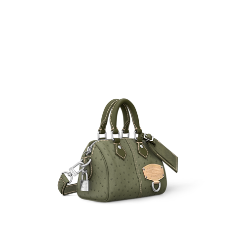 Túi Speedy Bandoulière 18 Autruche in Les Extraordinaires's Da quý hiếm City Bags dành cho Nam collections by Louis Vuitton (Thu phóng sản phẩm)