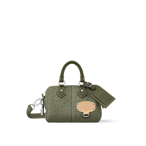 Túi Speedy Bandoulière 18 Autruche in Les Extraordinaires's Da quý hiếm City Bags dành cho Nam collections by Louis Vuitton (Thu phóng sản phẩm)