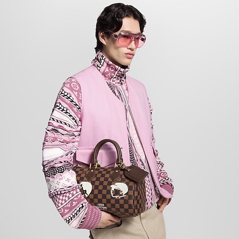 Túi Speedy Bandoulière 25 Damier Ebene Canvas in Túi và Phụ kiện bằng da's Túi xách nam Mới nhất collections by Louis Vuitton (Thu phóng sản phẩm)