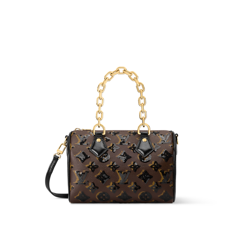 Túi Speedy Bandouliere 20 Monogram in Túi và Phụ kiện bằng da's Túi xách nữ Túi biểu tượng collections by Louis Vuitton (Thu phóng sản phẩm)