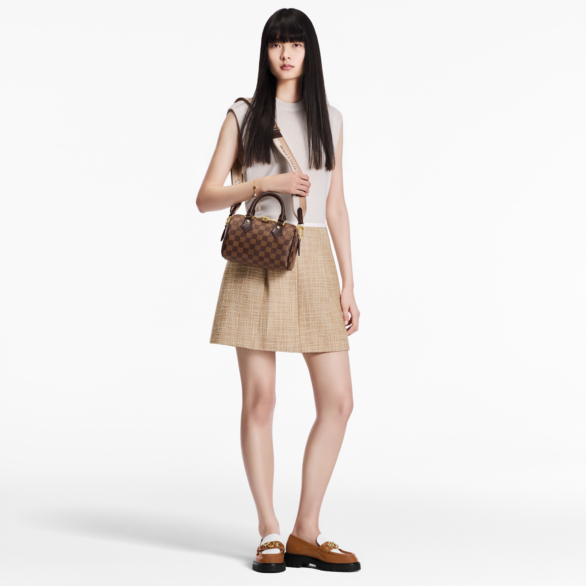 Túi Speedy Bandoulière 20 Damier Ebene in Đồ Nữ