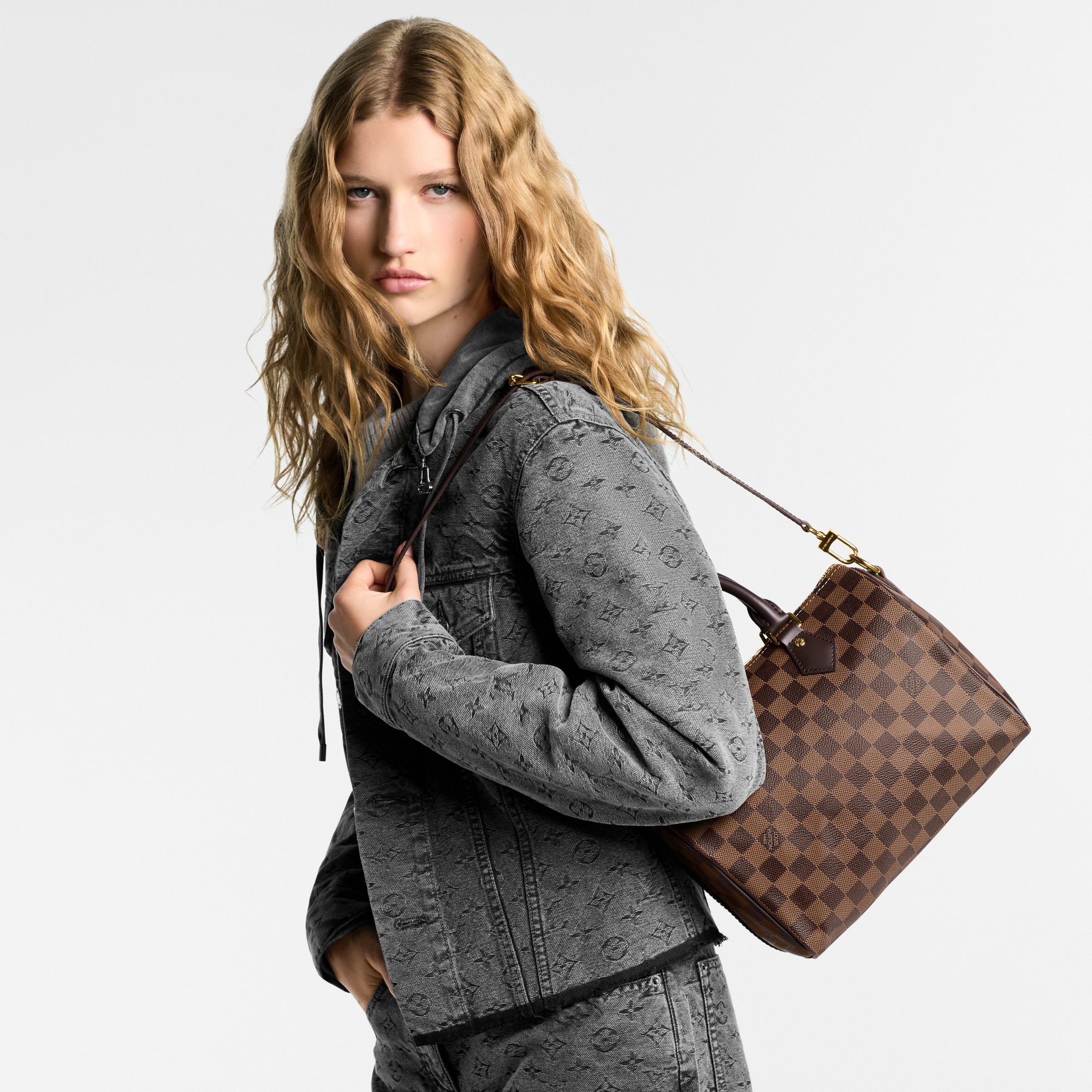 Túi Speedy Bandoulière 25 Damier Ebene in Đồ Nữ