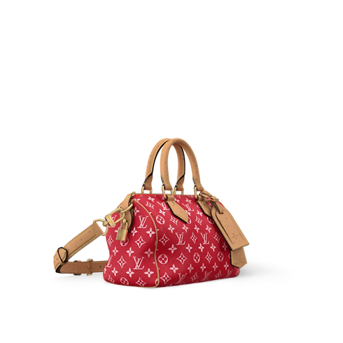 Túi Speedy P9 25 Autruche in Les Extraordinaires's Da quý hiếm City Bags dành cho Nam collections by Louis Vuitton (Thu phóng sản phẩm)