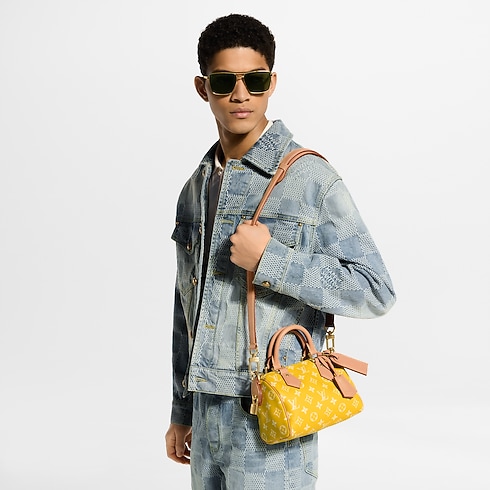 Túi Speedy P9 Bandoulière 20 H40 in Les Extraordinaires's Phụ kiện bằng da và Phụ kiện du lịch Speedy P9 collections by Louis Vuitton (Thu phóng sản phẩm)