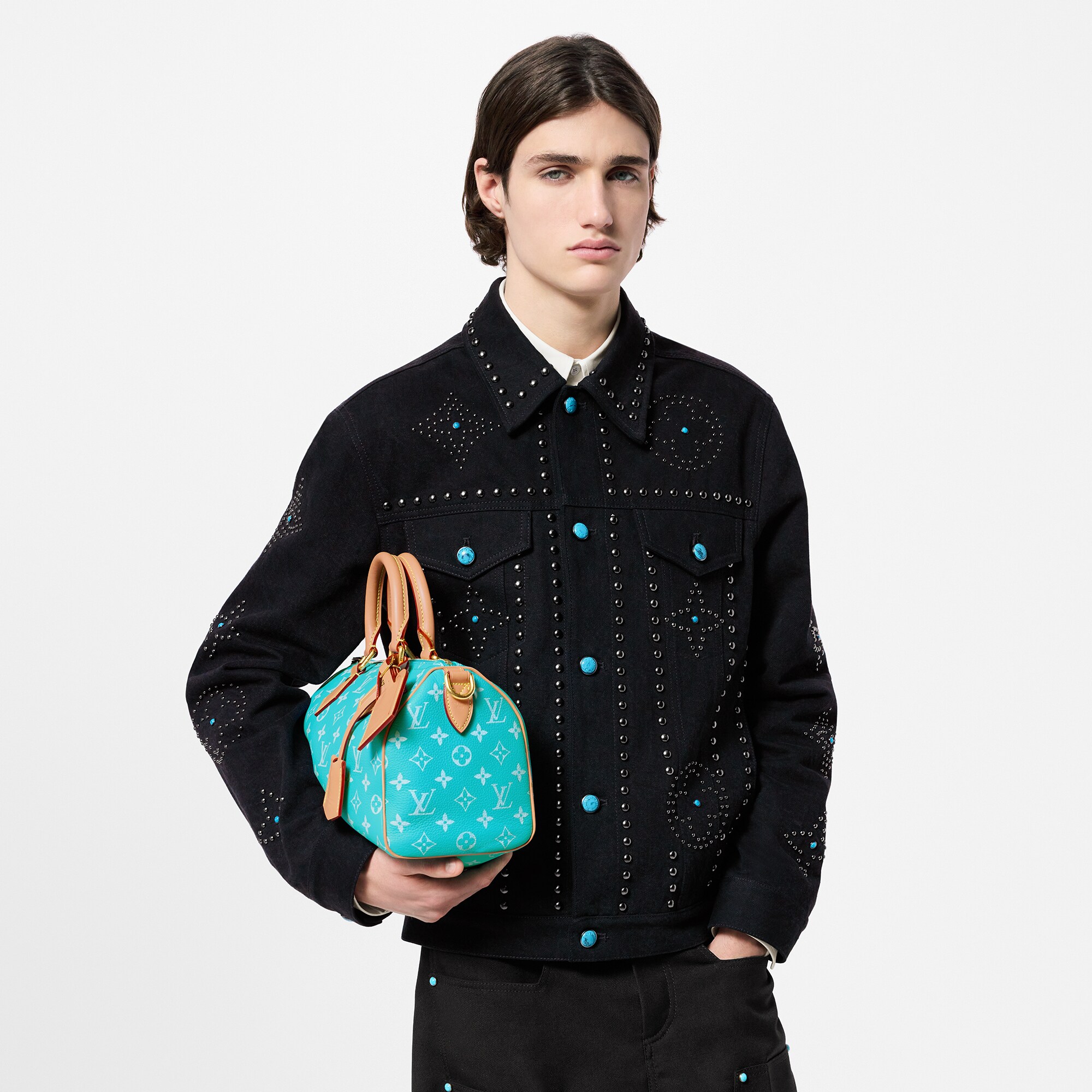 Túi Speedy P9 Bandoulière 25 Autres Cuirs Monogram in Les Extraordinaires