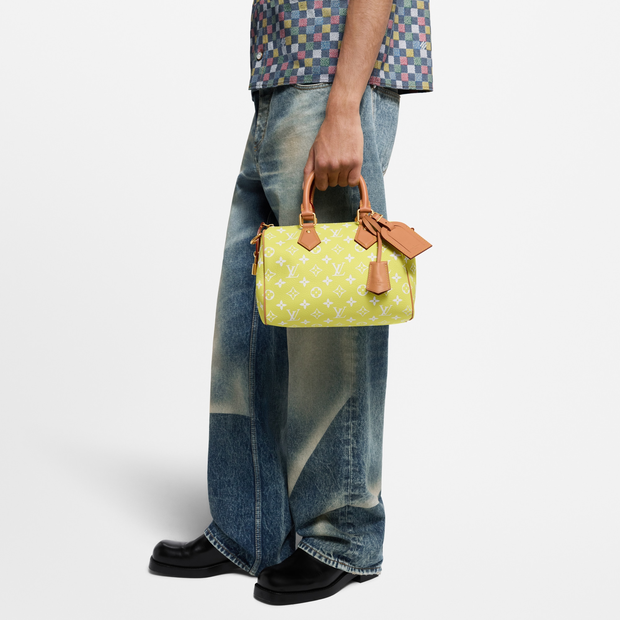 Túi Speedy P9 Bandoulière 25 Autres Cuirs Monogram in Les Extraordinaires