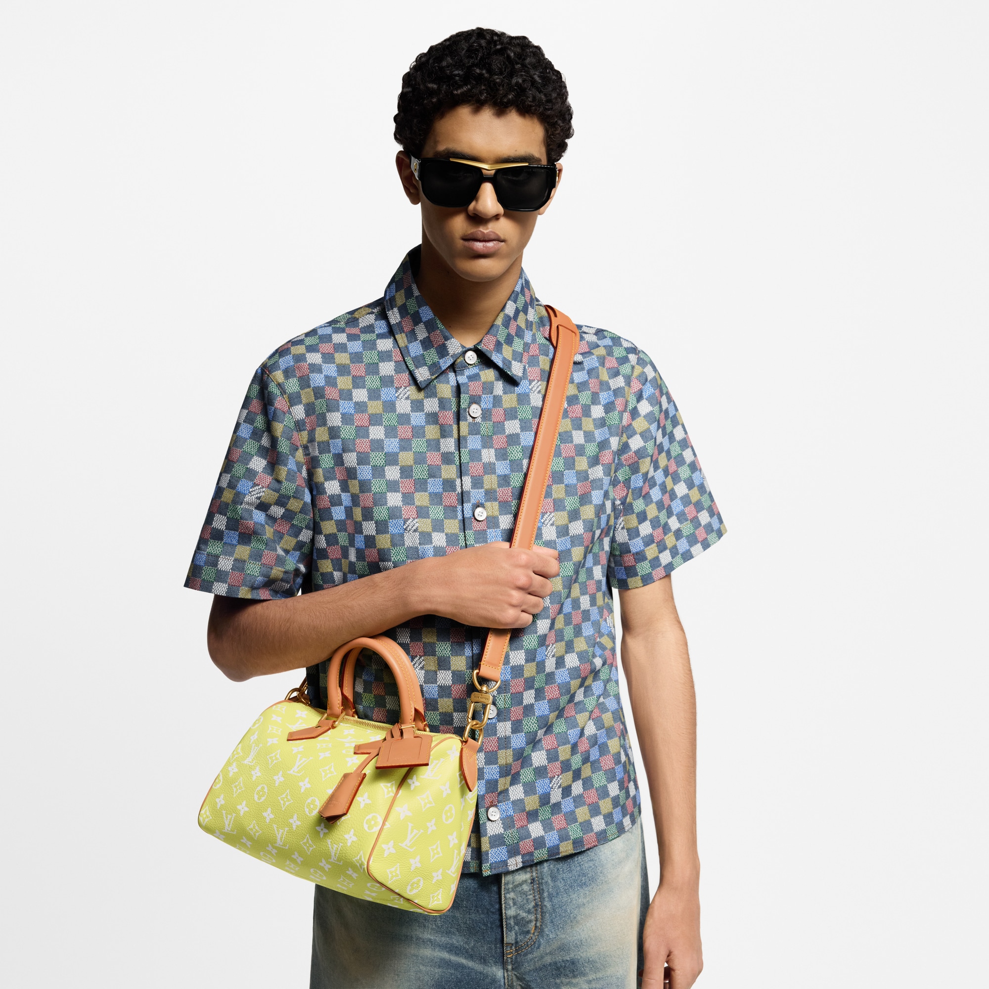 Túi Speedy P9 Bandoulière 25 Autres Cuirs Monogram in Les Extraordinaires