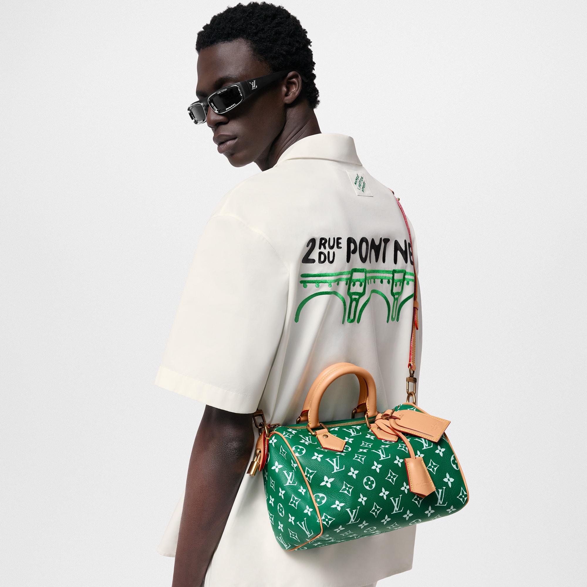 Túi Speedy P9 Bandoulière 25 Autres Cuirs Monogram in Les Extraordinaires