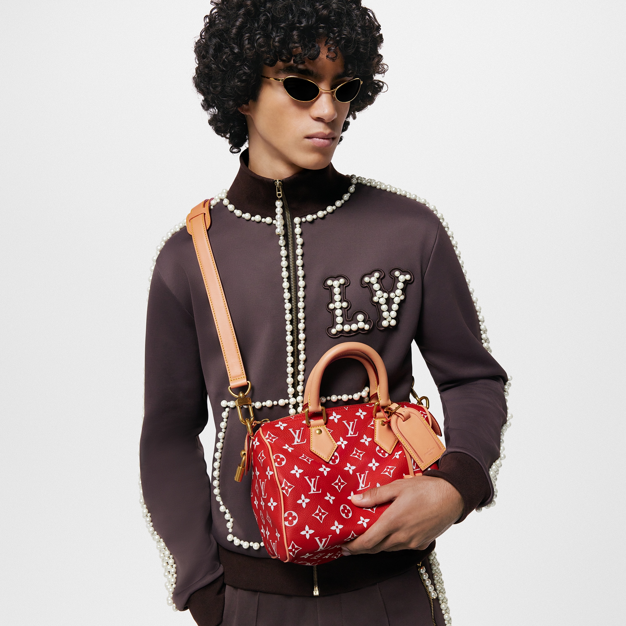 Túi Speedy P9 Bandoulière 25 Autres Cuirs Monogram in Les Extraordinaires