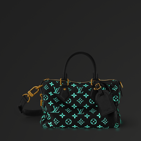 Túi Speedy P9 Bandoulière 25 H40 in Túi và Phụ kiện bằng da's Túi Speedy P9 } collections by Louis Vuitton (Thu phóng sản phẩm)