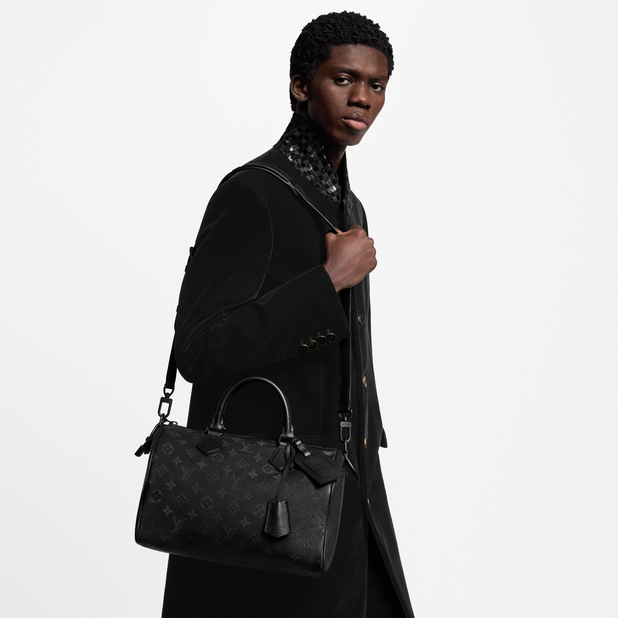Túi Speedy P9 Bandoulière 30 Autres Cuirs Monogram in Les Extraordinaires