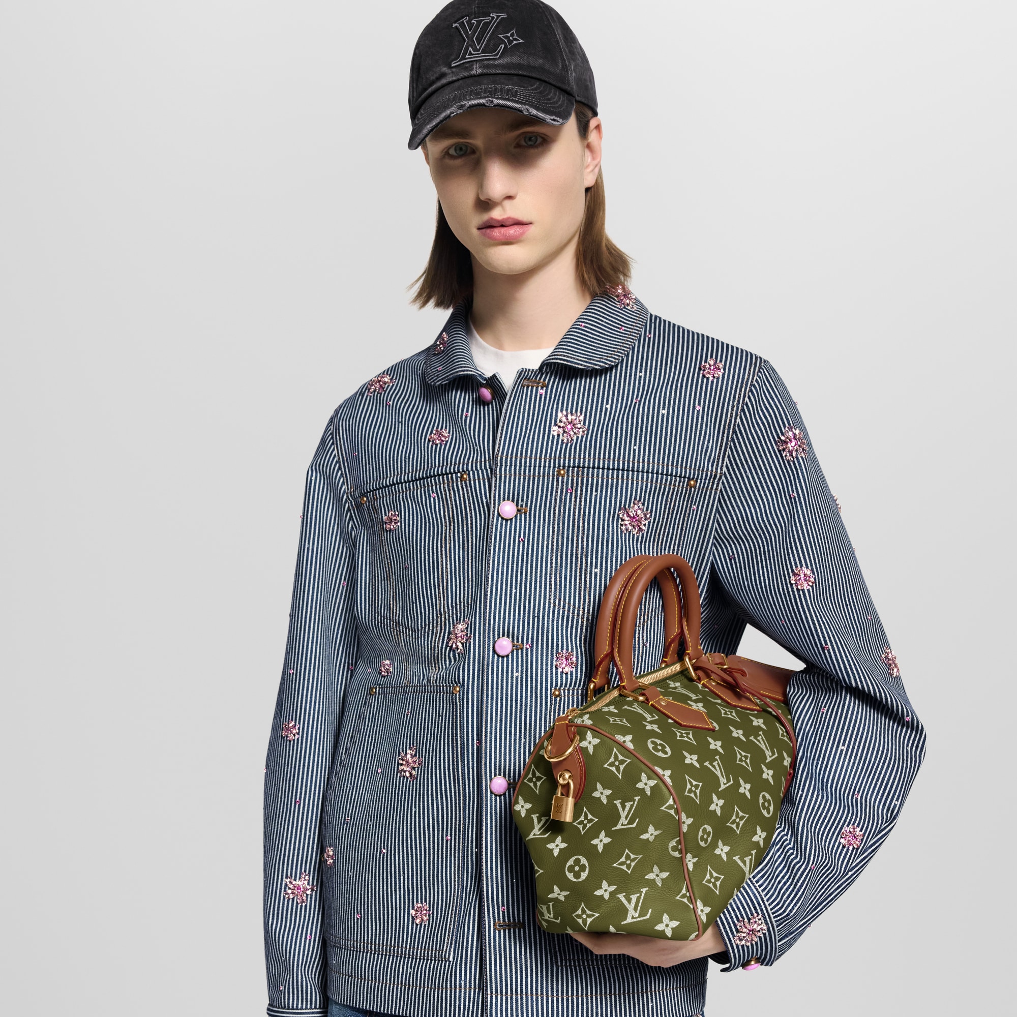 Túi Speedy P9 Bandoulière 30 Autres Cuirs Monogram in Les Extraordinaires