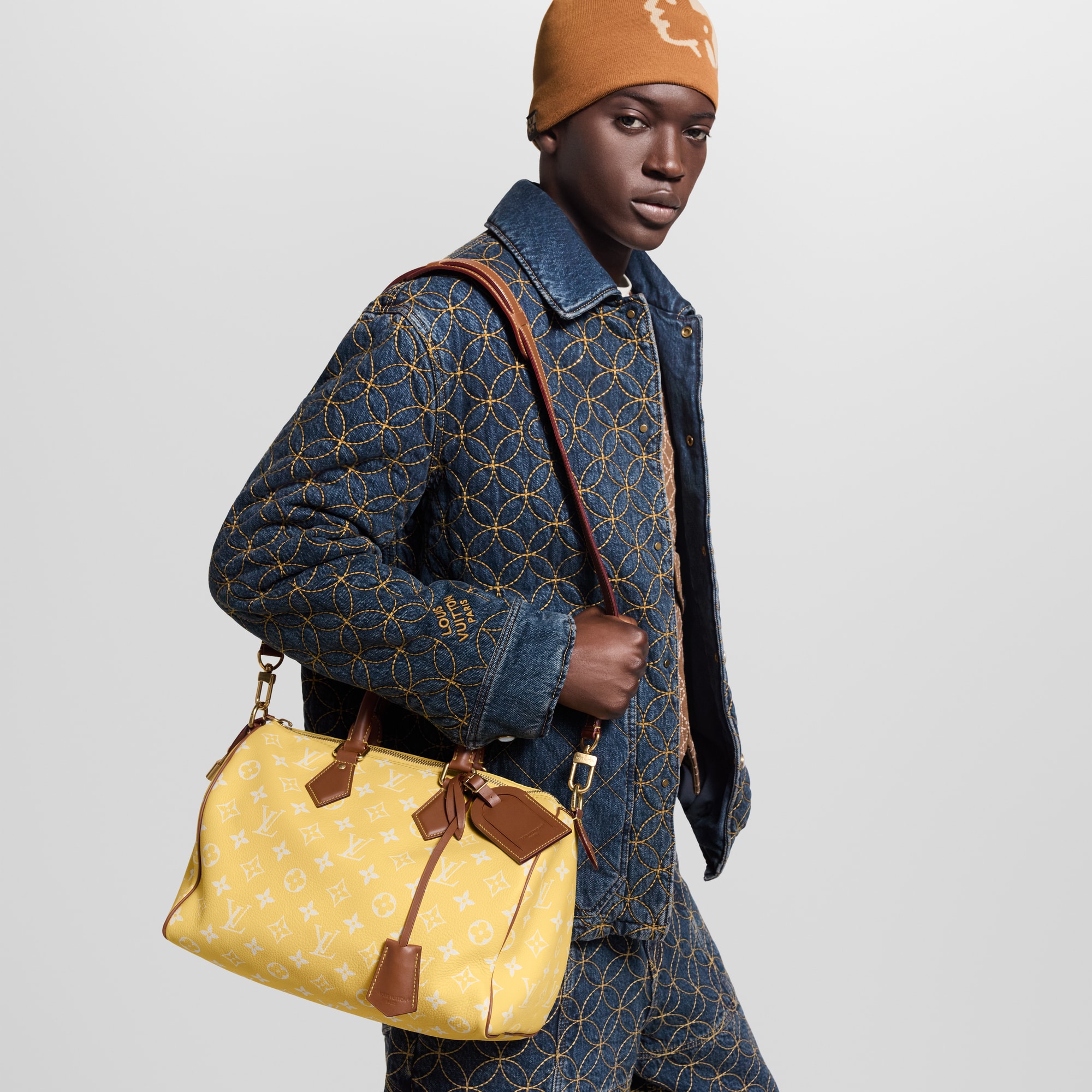 Túi Speedy P9 Bandoulière 30 Autres Cuirs Monogram in Les Extraordinaires