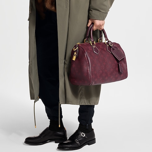 Túi Speedy P9 Bandoulière 30 H40 in Túi và Phụ kiện bằng da's Túi Speedy P9 } collections by Louis Vuitton (Thu phóng sản phẩm)
